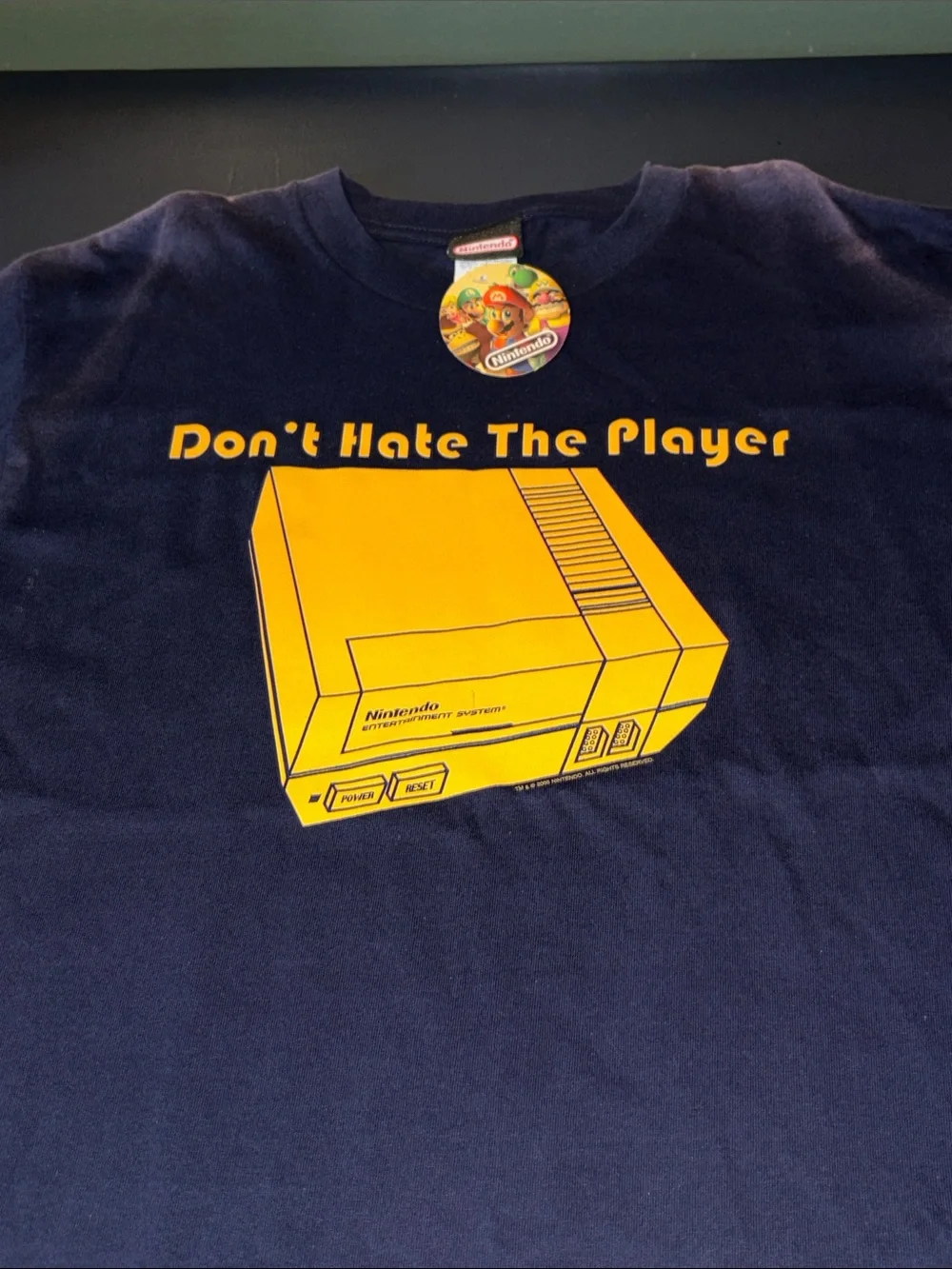 Nintendo - “Don’t Hate The Player” - 2005 Black Shirt - Youth XL (16-18)